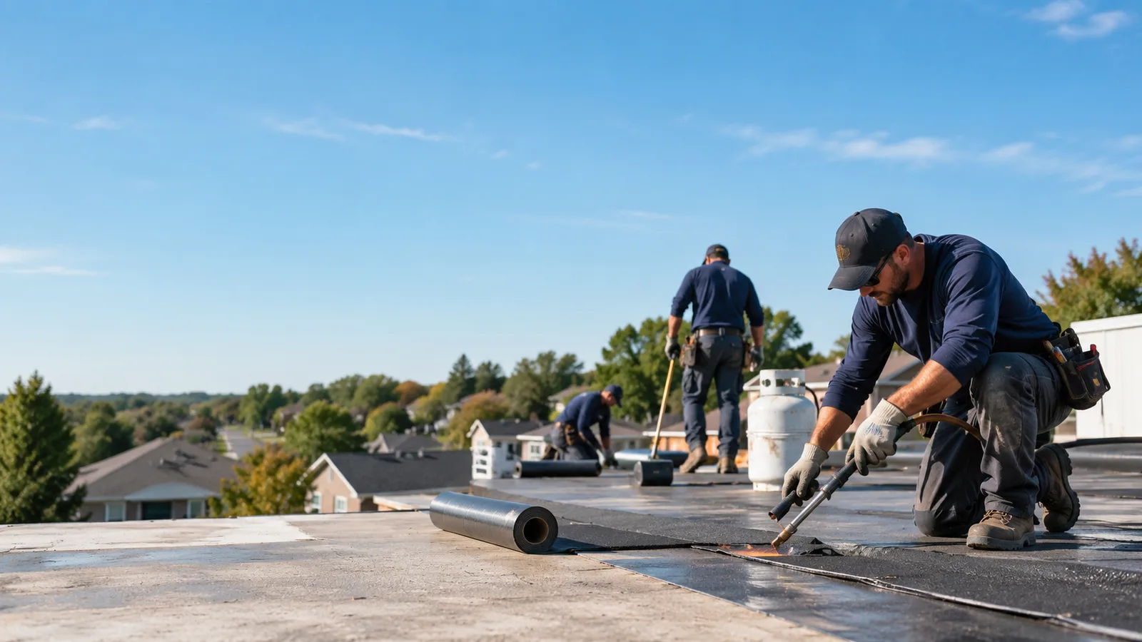 Flat Roof Leak Repair providers in Boody, IL